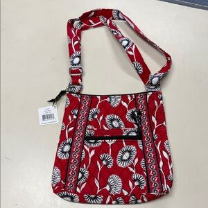 Vera Bradley Deco Daisy Hipster - Quilted Cotton Shoulder Bag
